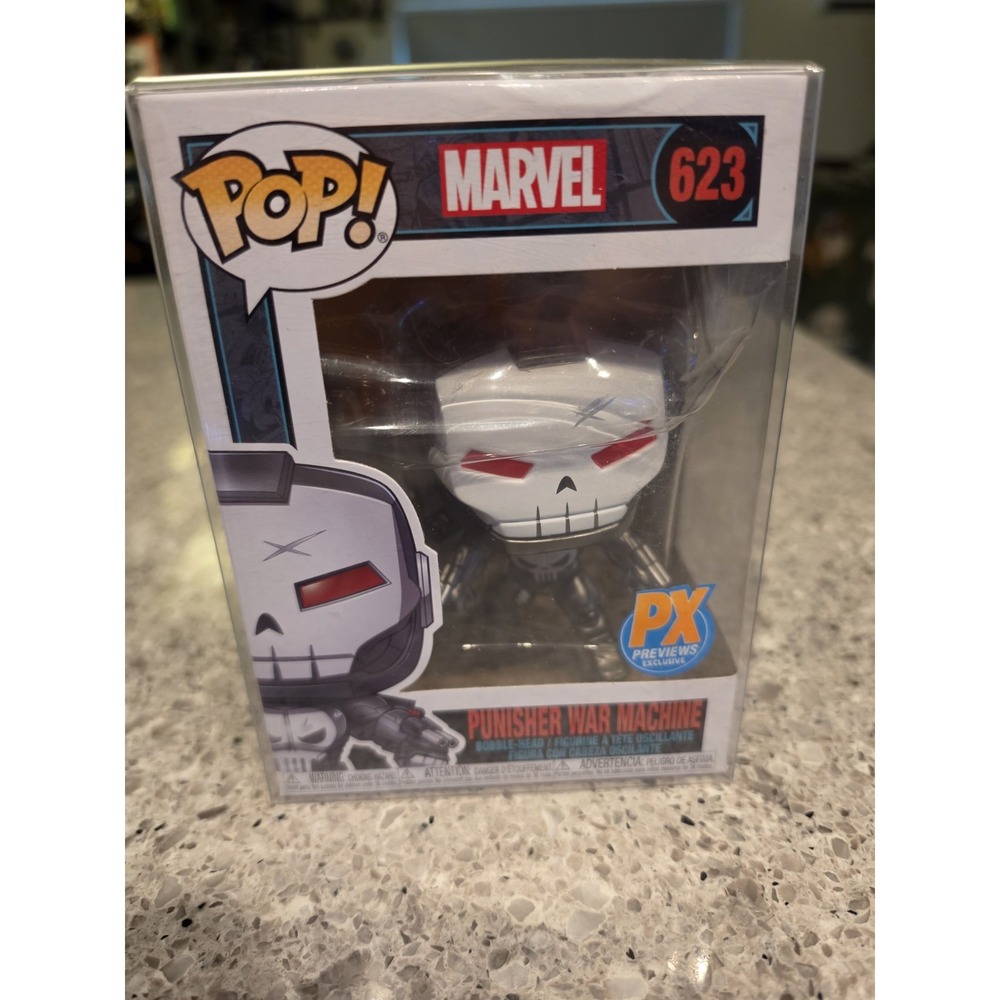 Funko Pop! Marvel: #623 The Punisher War Machine Figure - New In Box -